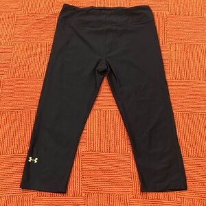 Under Armour wm’s  small capri compression heat gear Leggings dark blue